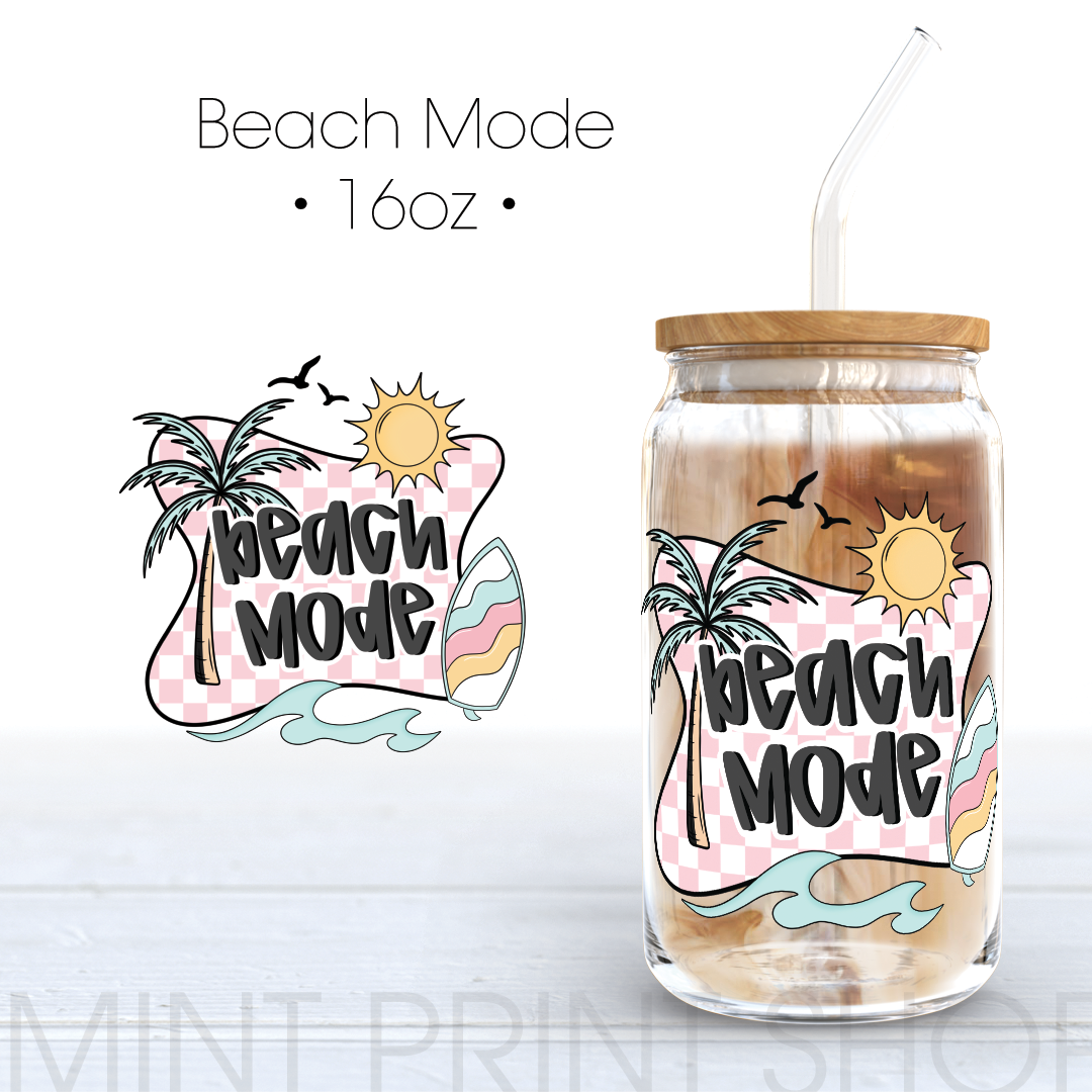 Beach Mode Decal