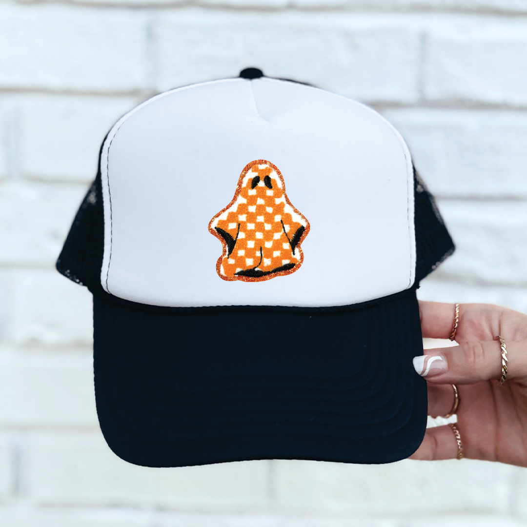 Checkered Ghost | Chenille Patch