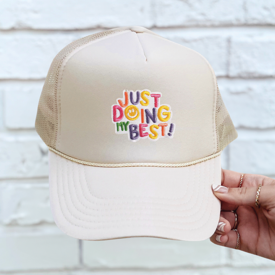 Doing My Best | Embroidery Patch