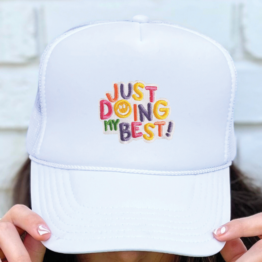 Doing My Best | Embroidery Patch