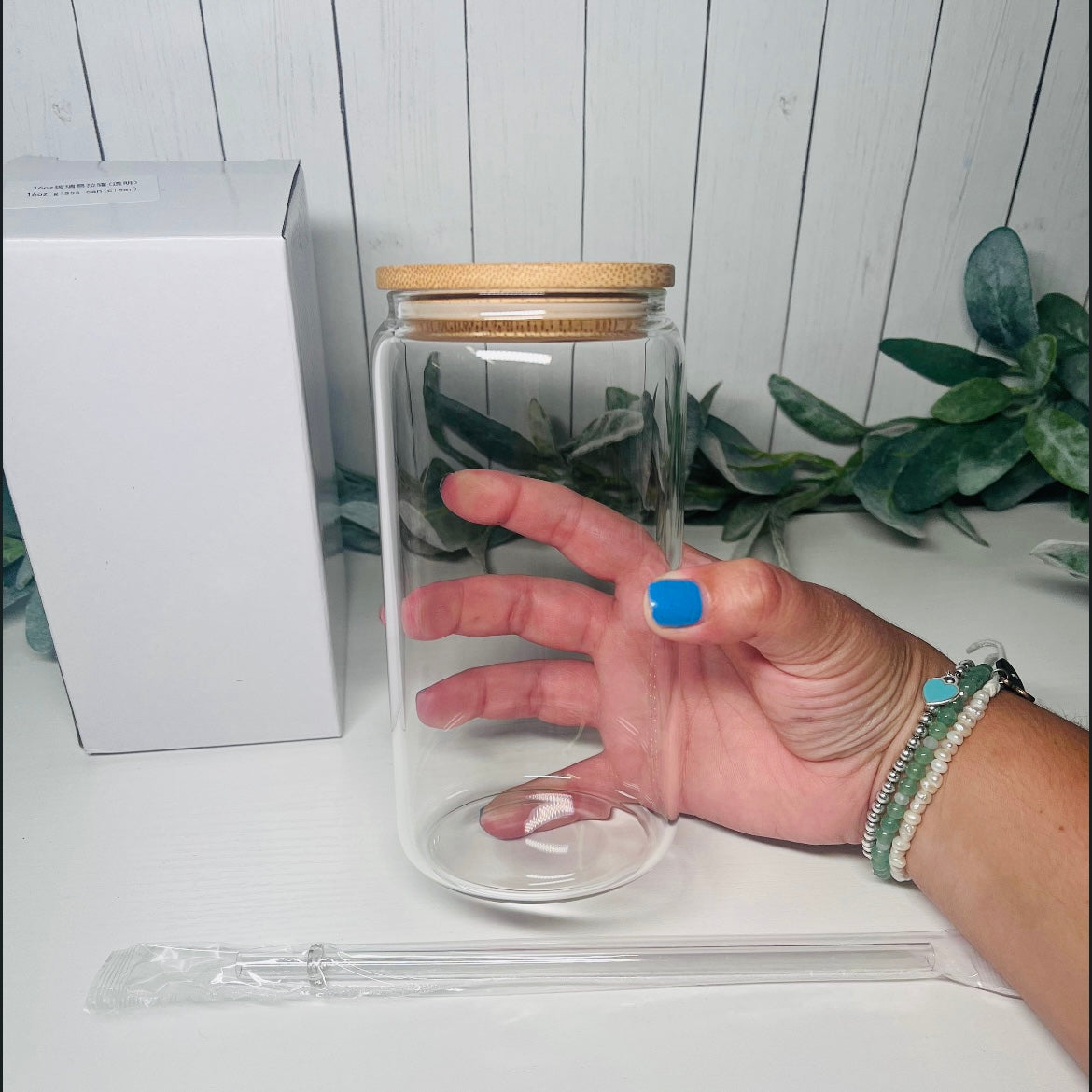 16oz Glass Can | Blank