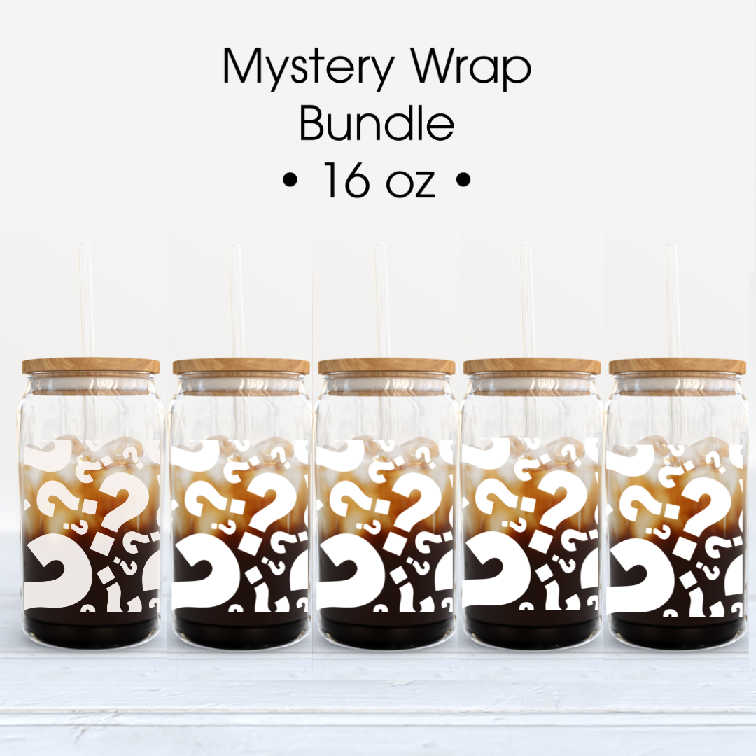 MYSTERY Bundle | UV DTF Cup Wrap