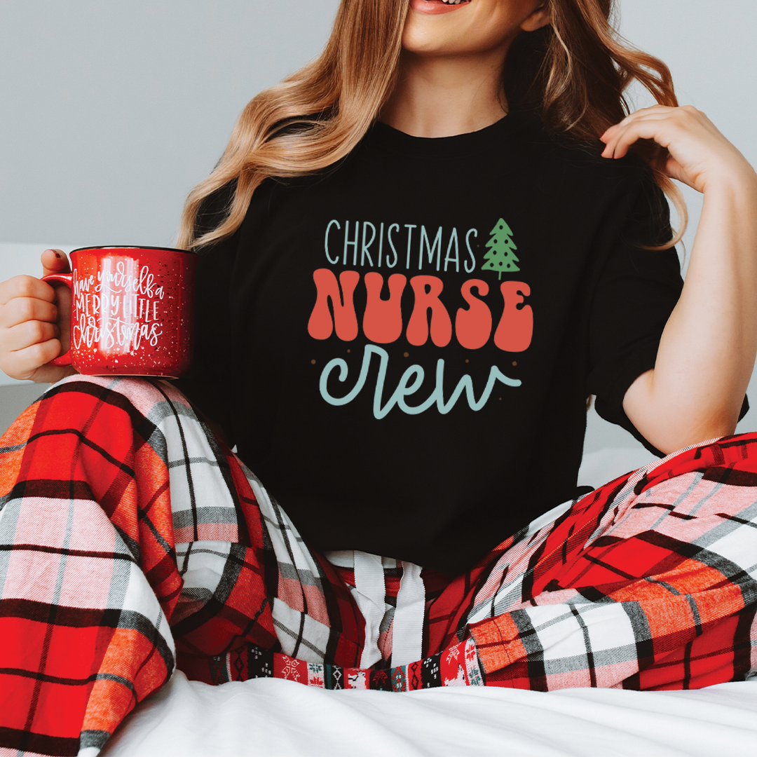 Christmas Nurse Crew | DTF Transfer - Mint Print Shop