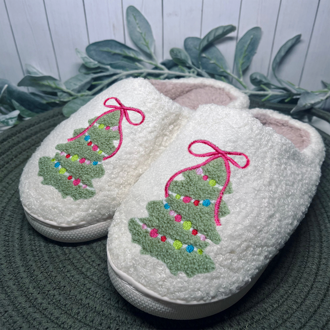 Christmas Tree Slipper