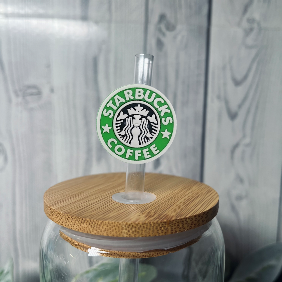 Starbucks Straw Topper - Mint Print Shop