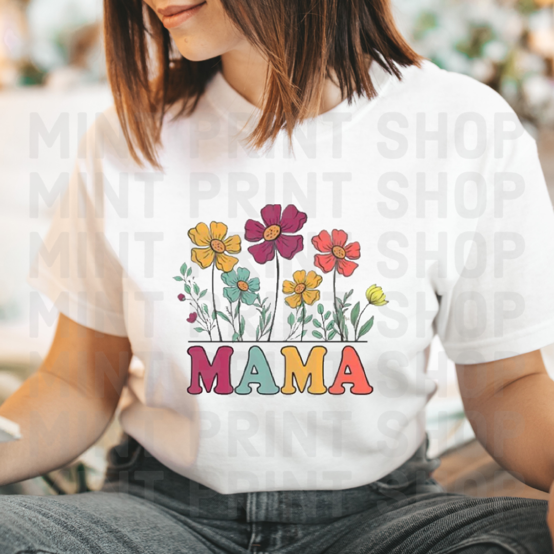 Floral Mama | DTF Transfer - Mint Print Shop