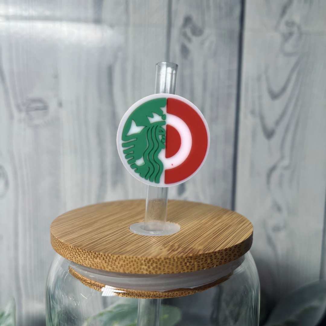 Trips and Sips (Target & Starbucks) Straw Topper - Mint Print Shop