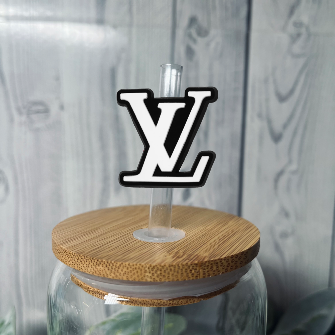 LV Straw Topper - Mint Print Shop