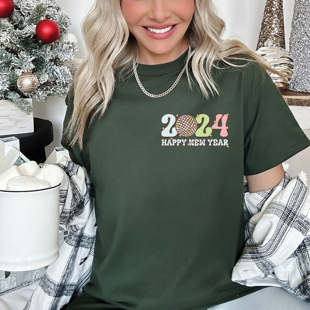 2024 Happy New Year | DTF Transfer - Mint Print Shop