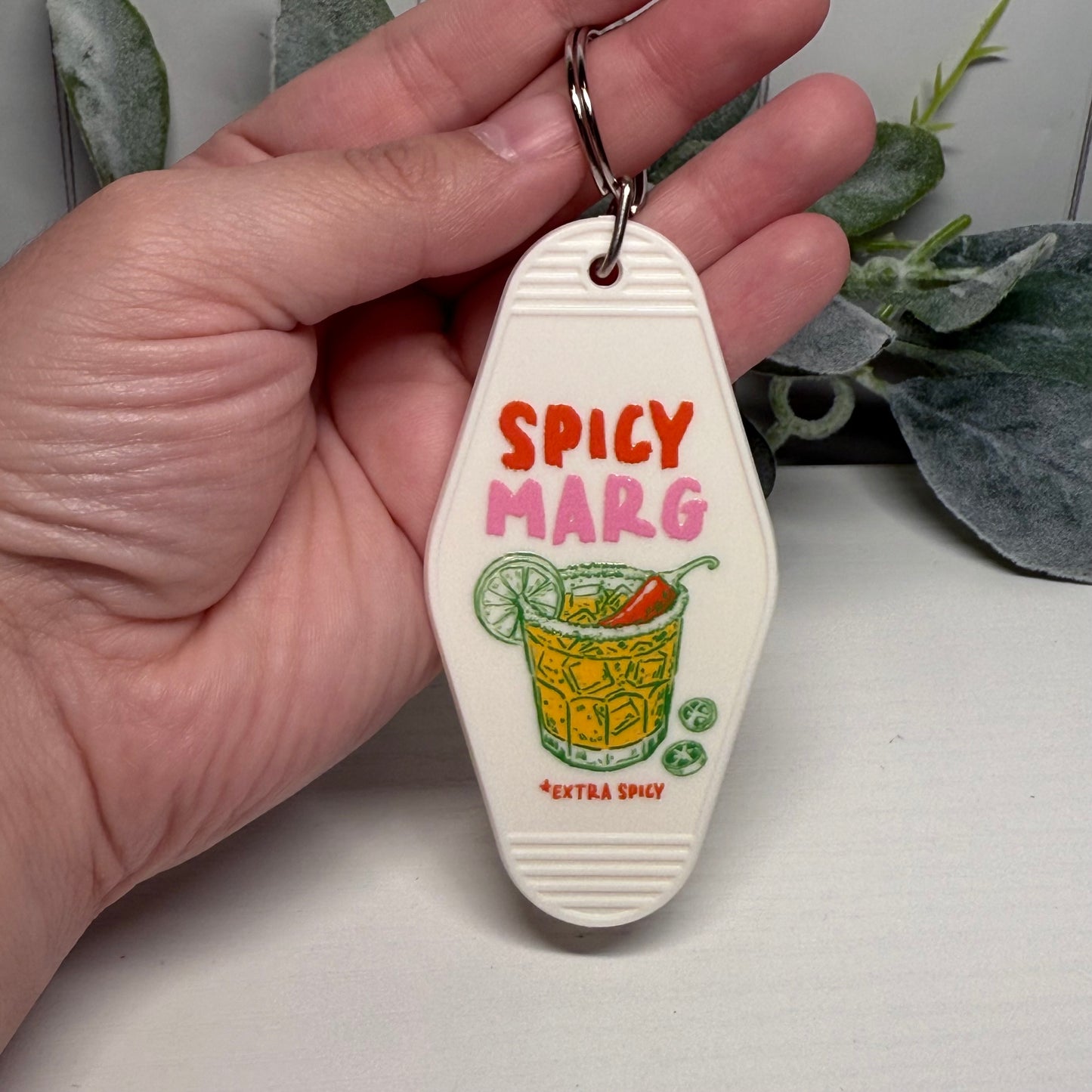 Spicy Marg Keycain