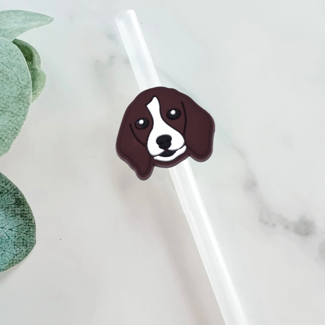 Dog Breed Straw Topper - Mint Print Shop