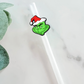 Grinch Straw Topper - Mint Print Shop