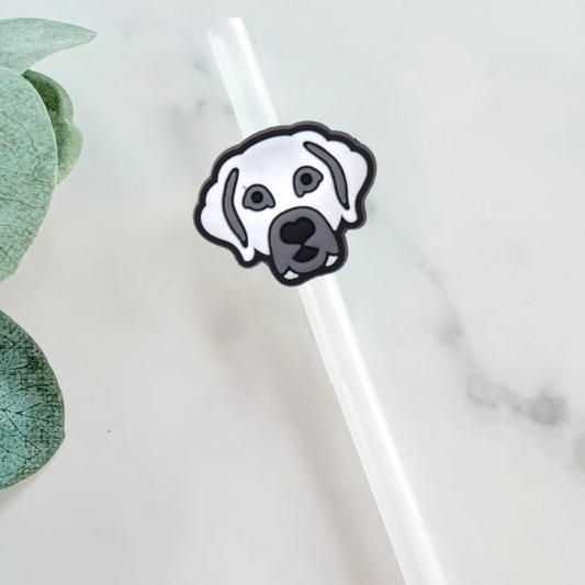 Dog Breed Straw Topper - Mint Print Shop