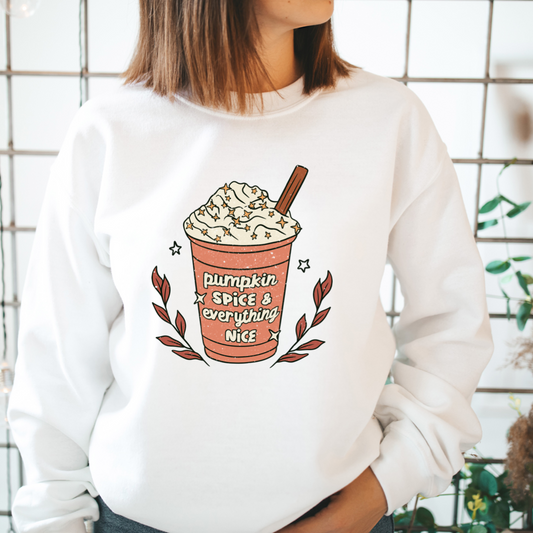 Pumpkin Spice Everything Nice | Shirt - Mint Print Shop