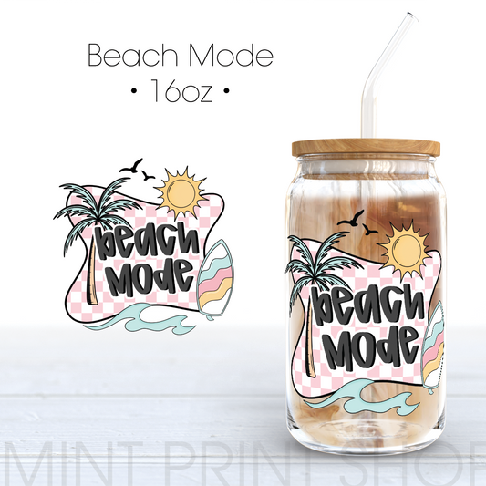 Beach Mode Decal