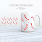 Candy Canes Lane |  UV DTF Cup Wrap - Mint Print Shop