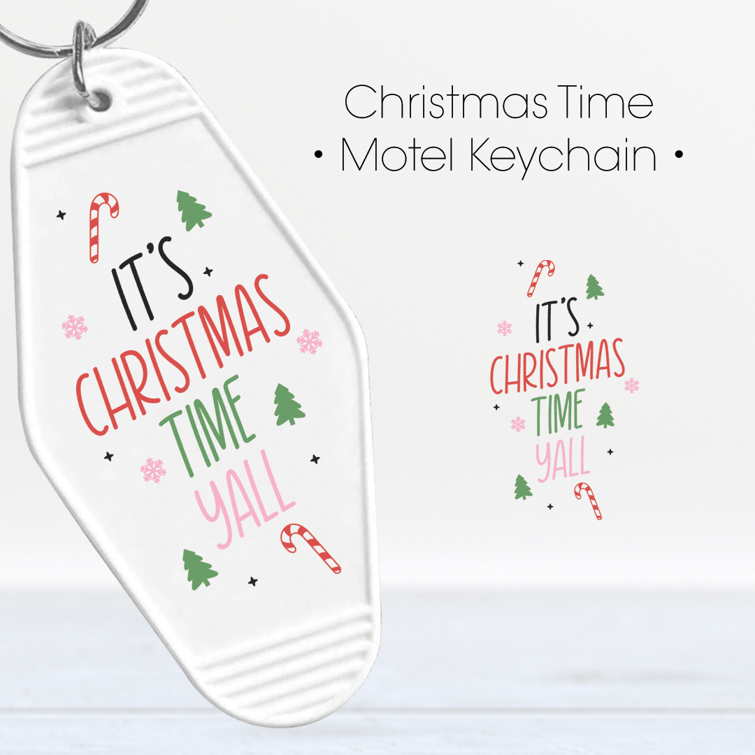 Christmas Time | UV Keychain Decal