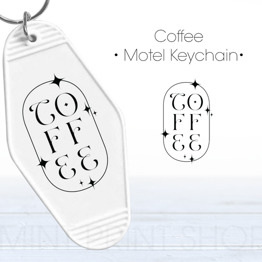 Coffee | UV Keychain Decal