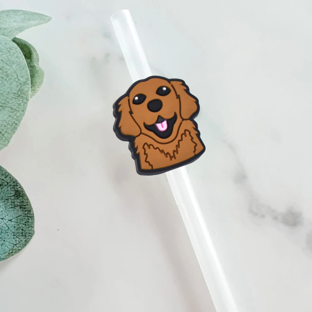 Dog Breed Straw Topper - Mint Print Shop