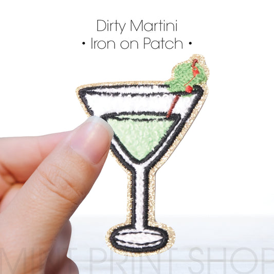 Dirty Martini | Chenille Patch