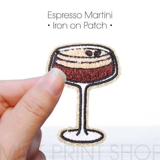 Espresso Martini | Chenille Patch