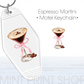 Espresso Martini | UV Keychain Decal