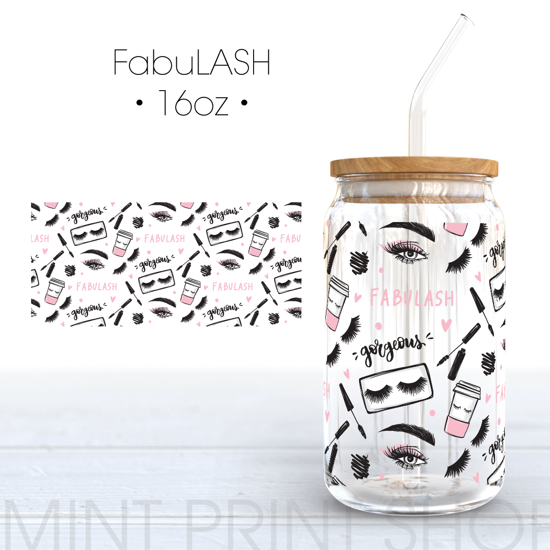 FabuLASH | UV DTF Cup Wrap