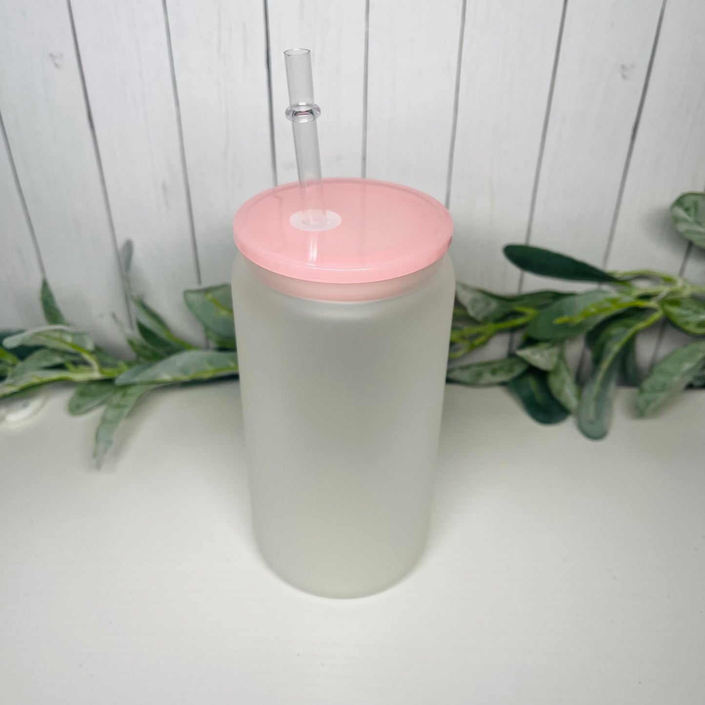 16oz Frosted Colored Glass Can | Blank