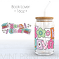 Book Lover UV DTF Cup Wrap