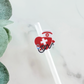 Nurse Heart Straw Topper