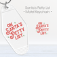 Santa's Petty List | UV Keychain Decal