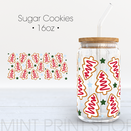 Sugar Cookies |  UV DTF Cup Wrap - Mint Print Shop