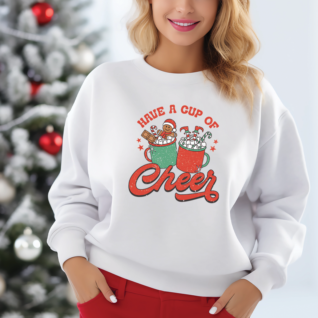 Have a Cup of Cheer | DTF Transfer - Mint Print Shop