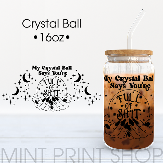 Crystal Ball | UV DTF Cup Wrap - Mint Print Shop