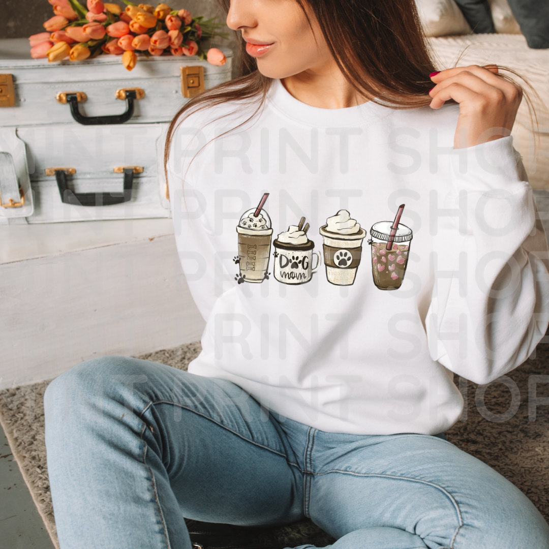 Dog Mom Fuel Coffee DTF Transfer - Mint Print Shop