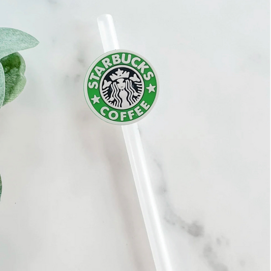 Starbucks Straw Topper - Mint Print Shop